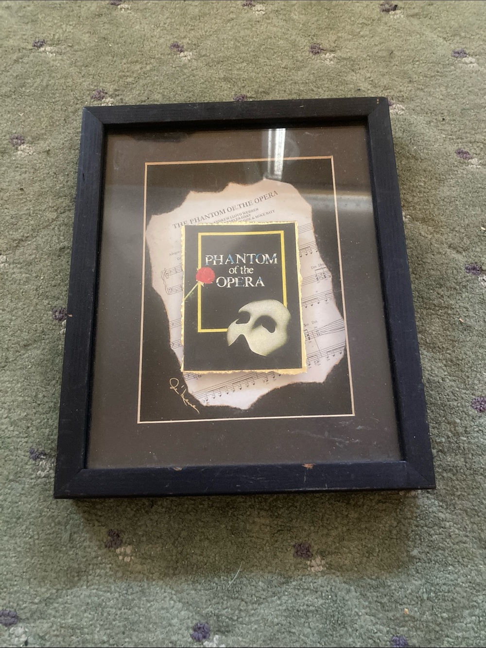 Phantom Of The Opera Framed Art